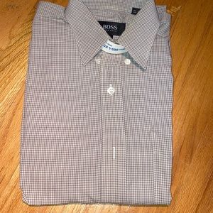 Men’s button down shirt. Boss. Hugo Boss.